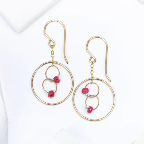 Laura J Ruby Droplet Earrings
