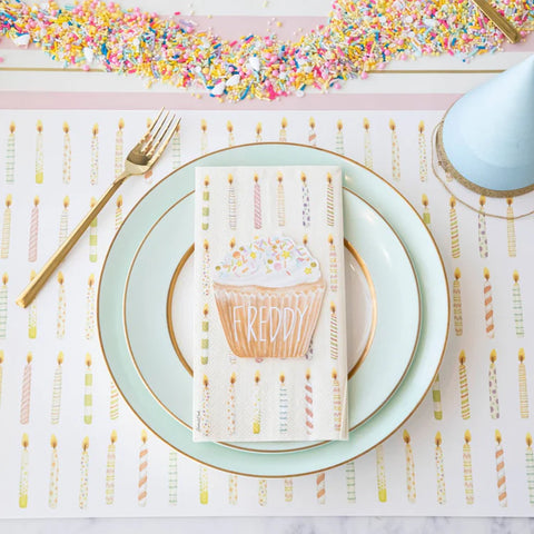 Hester & Cook Birthday Candles Placemats