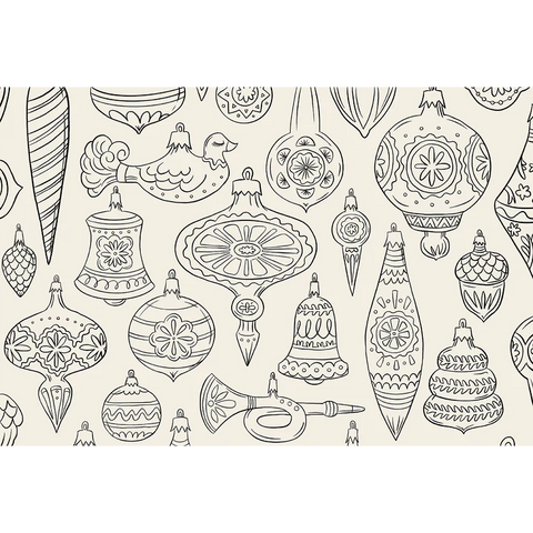 Hester & Cook Christmas Coloring Placemat