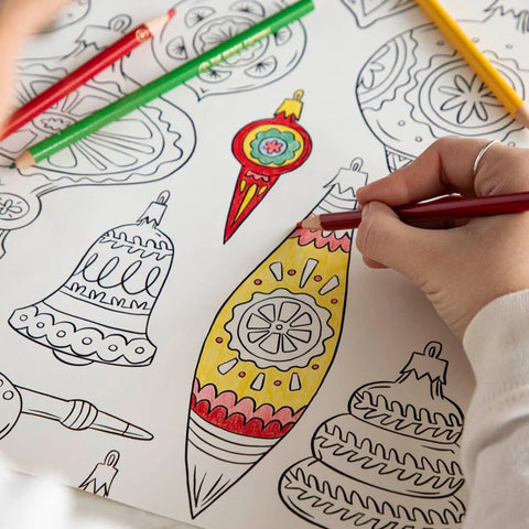 Hester & Cook Christmas Coloring Placemat