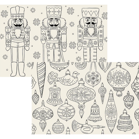Hester & Cook Christmas Coloring Placemats