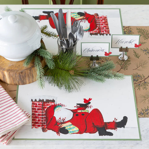 Hester & Cook Old St. Nick Chimney Placemat