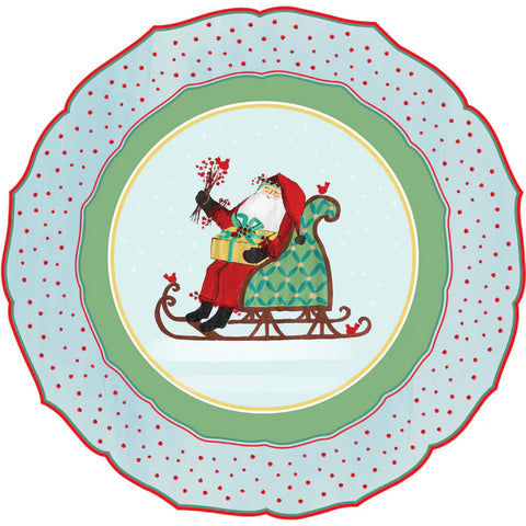 Hester & Cook Die-cut Old St. Nick Sleigh Placemats