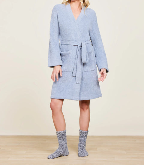Barefoot Dreams CozyChic® Solid Robe - Moonbeam