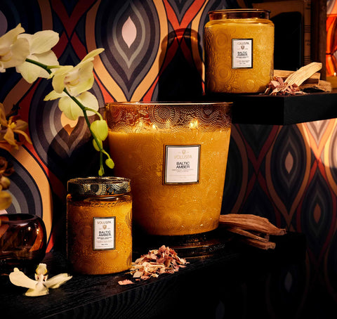 Voluspa Baltic Amber Large Jar Candle
