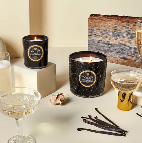 Voluspa Crisp Champagne Classic Candle