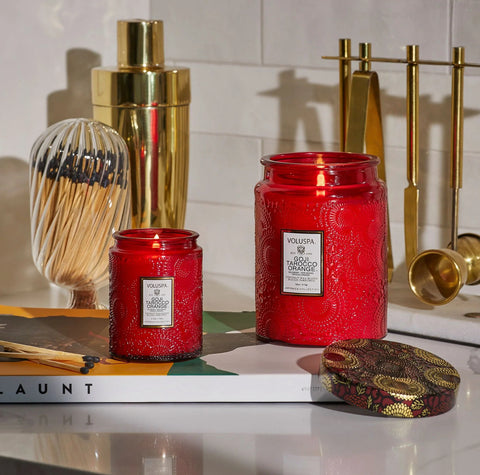 Voluspa Goji Tarocco Orange Small Jar Candle