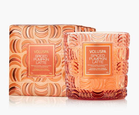Voluspa Spiced Pumpkin Latte Classic Candle