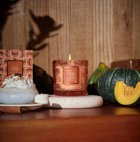 Voluspa Spiced Pumpkin Latte Classic Candle
