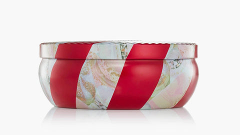 Voluspa Crushed Candy Cane 3 Wick Tin Candle