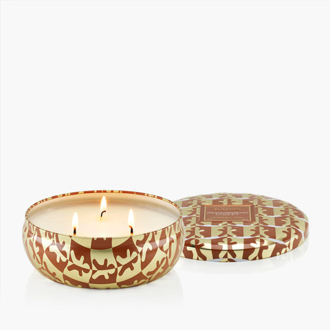 Voluspa Gingerbread Chalet 3 Wick Tin Candle
