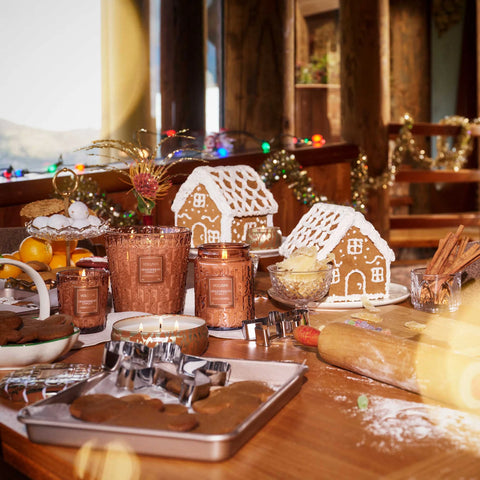 Voluspa Gingerbread Chalet Large Jar Candle