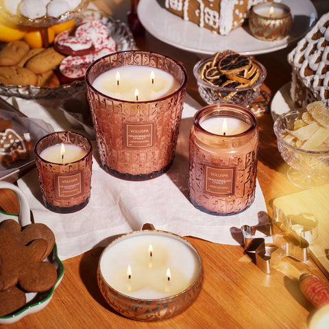 Voluspa Gingerbread Chalet Large Jar Candle