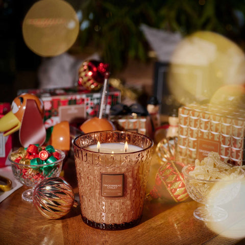 Voluspa Gingerbread Chalet 3 Wick Hearth Candle