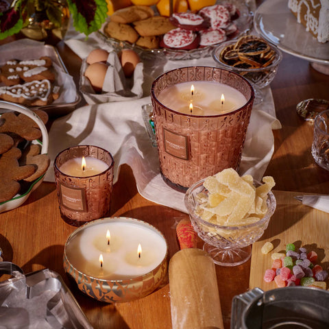 Voluspa Gingerbread Chalet 3 Wick Hearth Candle