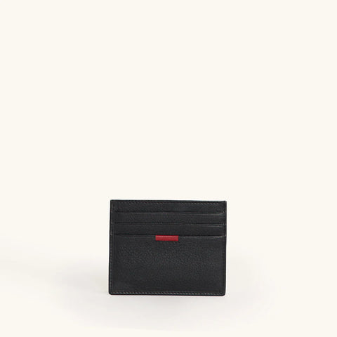Hammitt Cambria Black Leather Card Case