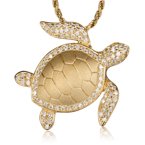 Alamea Honu (Turtle) Pendant Necklace