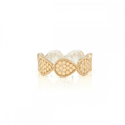 Anna Beck Mini Teardop Gold Band Ring