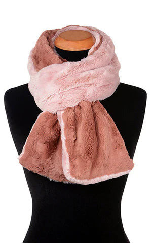 Pandemonium Cuddly Faux Fur Scarf Frosted Cedar