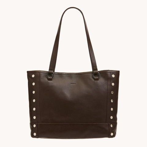 Hammitt Andersen Revival Espresso Pebble/Silver Large Tote