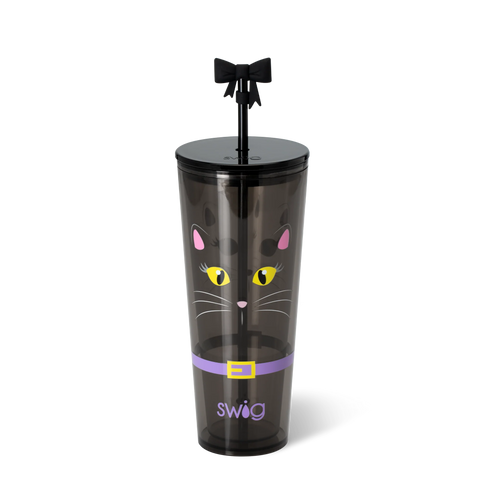 Swig Boo Crew Cat Plastic Tumbler 24oz