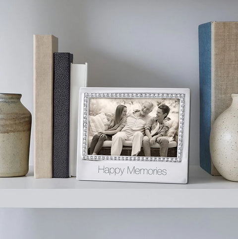 Mariposa Happy Memories Beaded 4x6 Frame