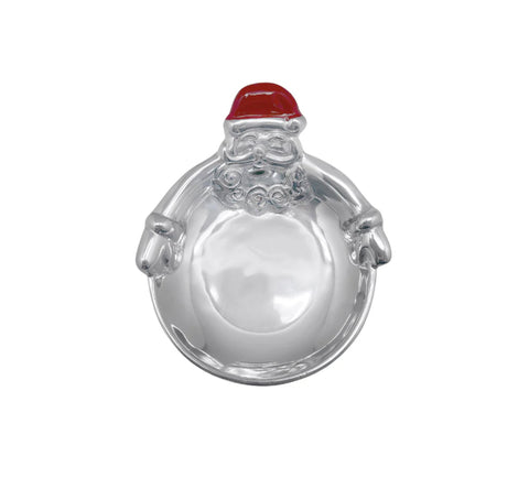Mariposa Hugging Santa Candy Dish