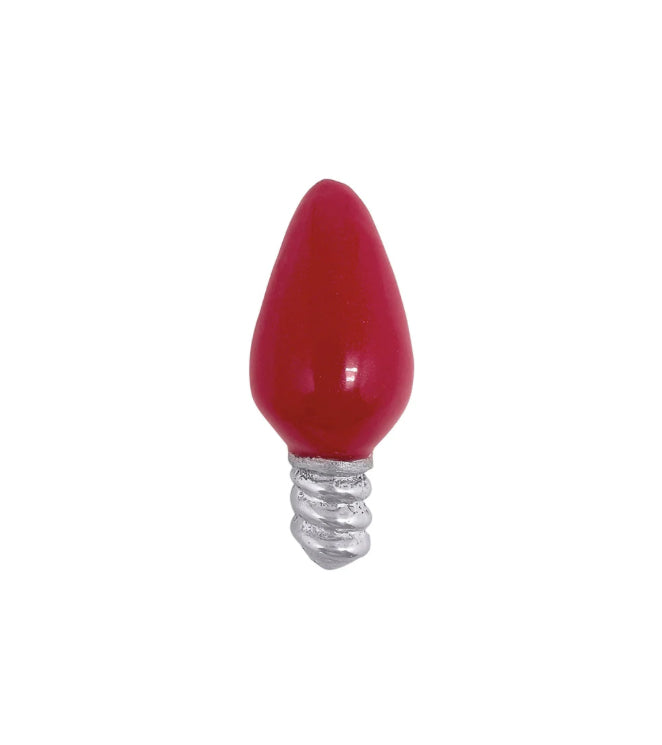 Mariposa Red Bulb Napkin Weight