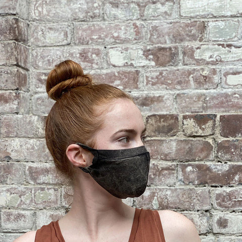Angelrox Whisper Face Mask Mineral with Black Stitch