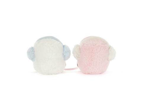 JELLYCAT AMUSEABLE TOASTIE PINK AND WHITE MARSHMALLOWS