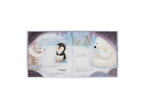 JELLYCAT PEANUT PENGUIN’S PERFECT PRESENT BOOK