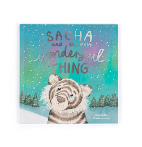 JELLYCAT SACHA AND THE MOST WONDERFUL THING BOOK