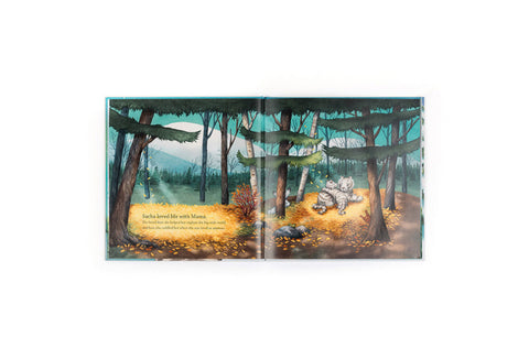 JELLYCAT SACHA AND THE MOST WONDERFUL THING BOOK