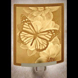 The Porcelain Garden Butterfly Curved Nightlight