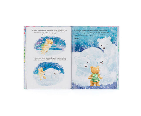 JELLYCAT BARTHOLOMEW BEAR AND THE SNOW GIANTS BOOK