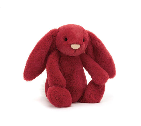 JELLYCAT BASHFUL LUXE BUNNY SCARLETT