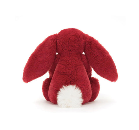JELLYCAT BASHFUL LUXE BUNNY SCARLETT
