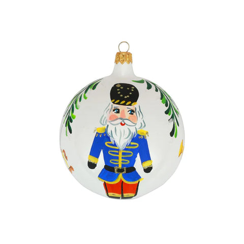 Vietri Nutcrackers Blue Nutcracker Ornament