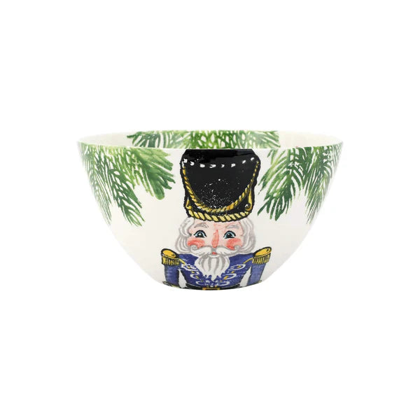 Vietri Nutcrackers Serving Bowl - Thumbnail 2