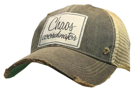 Vintage Trucker Baseball Hat “Chaos Coordinator”