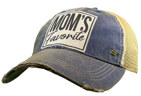 Vintage Trucker Baseball Hat “Mom’s Favorite”