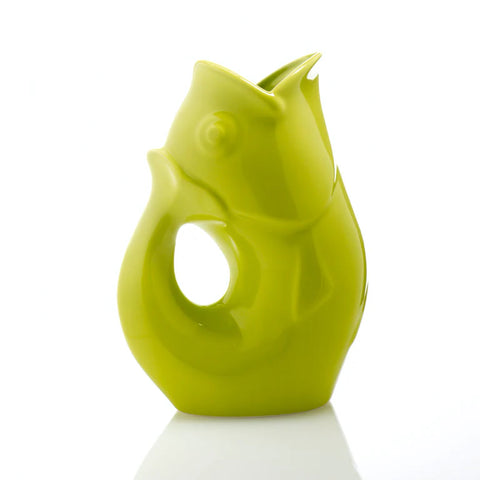 GurglePot Gurgling Fish Water Pitcher Kiwi