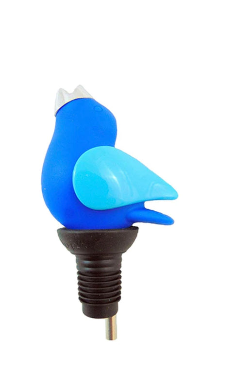 ChirpyTop™ Wine Pourer Cobalt/Aqua