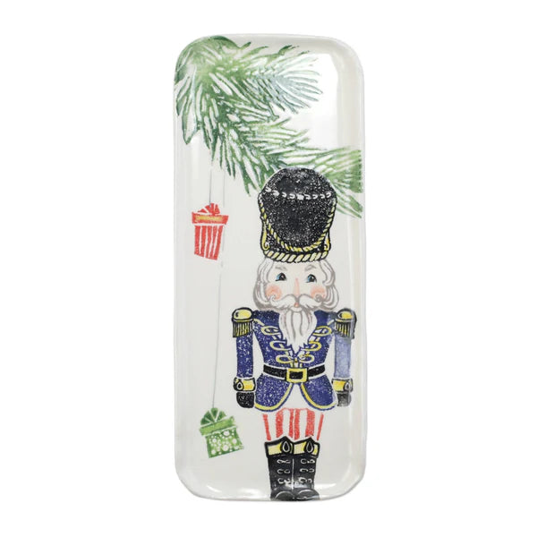 Vietri Nutcrackers Narrow Rectangular Platter - Thumbnail 5