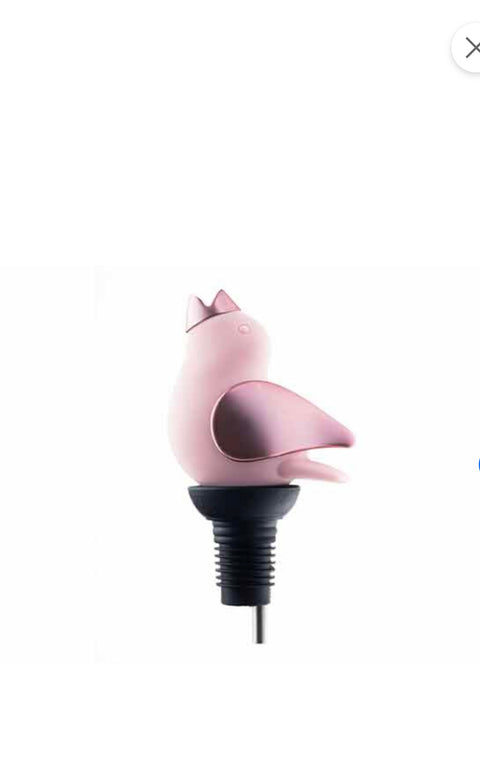 Copy of ChirpyTop™ Wine Pourer Pink/Rose Chrome