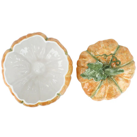 Vietri Pumpkins Figural Tureen