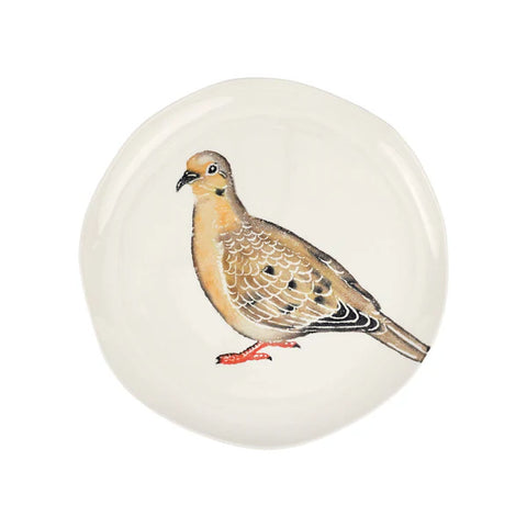 NEW Vietri Cacciatore Dove Round Platter