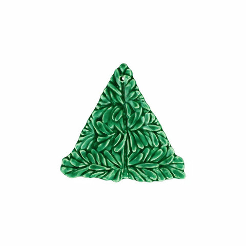 Vietri Lastra Holiday Green Figural Ornament