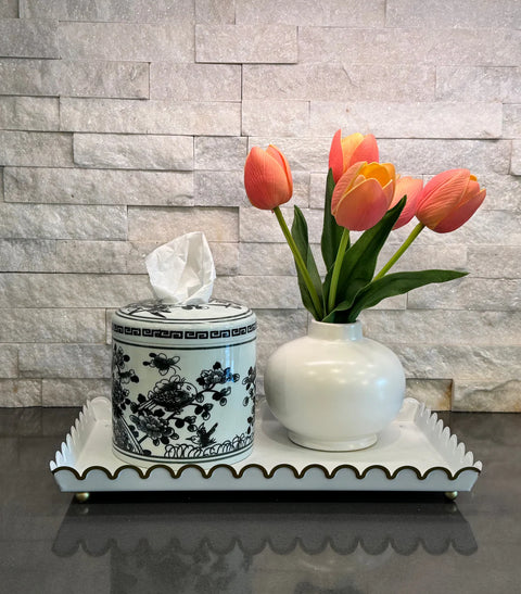 House of Happy Sylvie Tissue Vessel