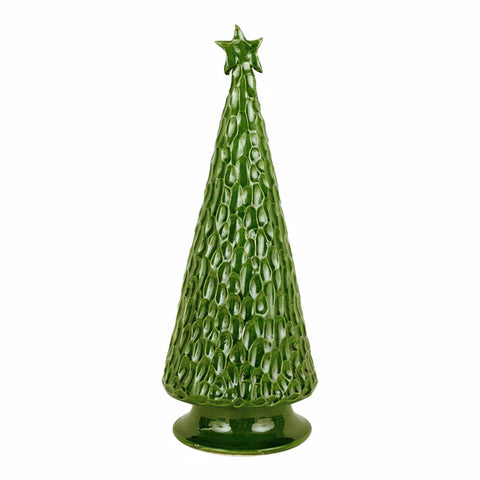 NEW Vietri Foresta Green Large Hammered Tree